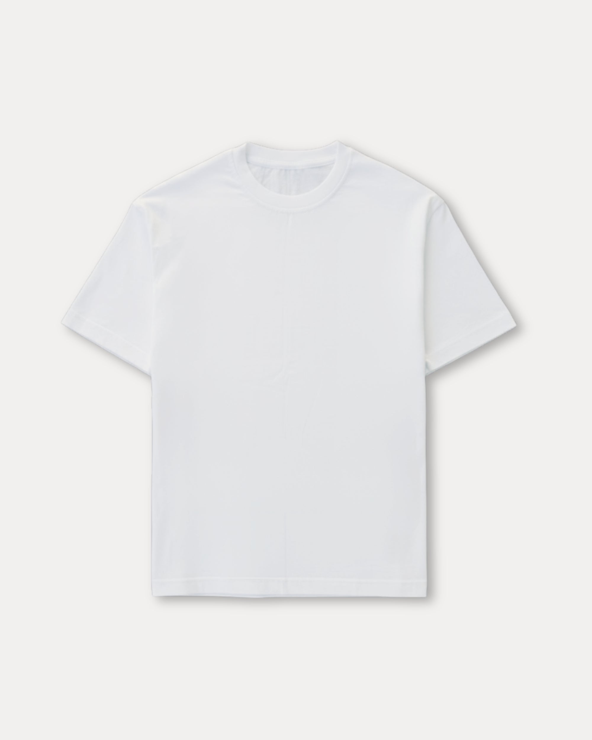 Half Sleeve Tshirt - White